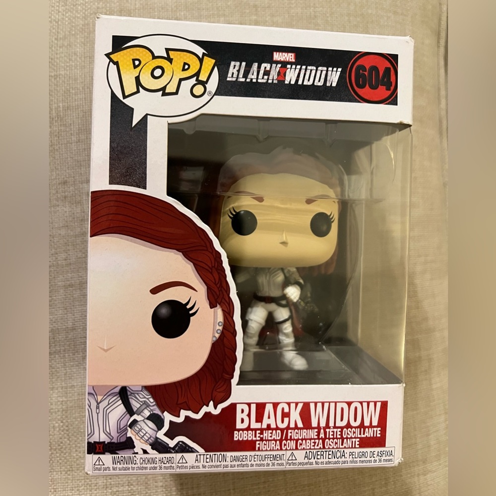 Funko Pop Marvel Black Widow #604